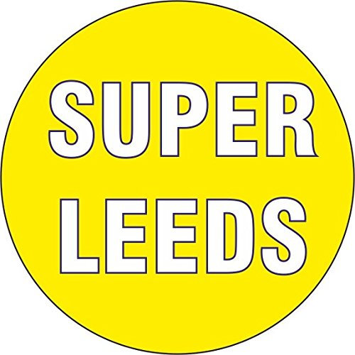 fridge1113 25mm button round frigde magnet united super leeds by coole