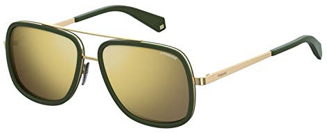 Polaroid Unisex-Erwachsene PLD 6033/S Lm 1Ed 57 Sonnenbrille, Grün (Green)