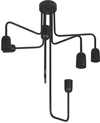 LEDVANCE Vintage Edition 1906, Deckenleuchte mit E27 Sockel, Gewinkelte Rohre, Ohne Leuchtmittel, Pipe Angled