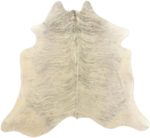 generisch KUHFELL KALBFELL EXOTISCH GRAU BEIGE Natur ca. 210 x 170 cm Fell Teppich VON KUHFELLE ONLINE