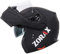 Zorax Matt Black M (57-58cm) ZOR-838 Double Visor Modular Flip up front Motorcycle Motorbike Helmet ECE 2206 Approved