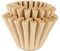 LNJ Korbfilterpapier - Kaffeefilter - Universal Korbfiltertüten 100 Stück - Einweg Kuchentyp Papierfilter Für Kaffeemaschine 1?4 Tassen (1?2 Tassen)