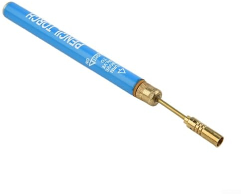 Einfach zu handhabender blauer kabelloser Butangas-Lötkolben für DIY-Projekte