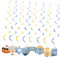 KITANDOVE 30St Chanukka-Dekoration Chanukka-Party- Fröhliches Chanukka-Banner Papier
