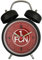 AMBALLCOM | 1. FC Nürnberg Wecker mit geprägtem Logo – Offizielles Fan-Merchandise aus hochwertigem Zamak, Sport, Fußball, Fanartikel