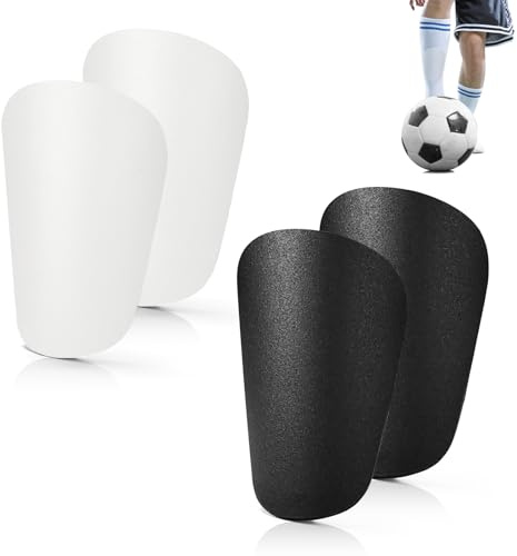 Mini Football Shin Pads, Kinder Fußball Schienbeinschoner | Komfortabel, Stoßfeste Beinschützer, Geeignet für Training und Wettkampf