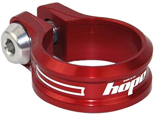Hope Seat Clamps Red - Red , 38.5mm