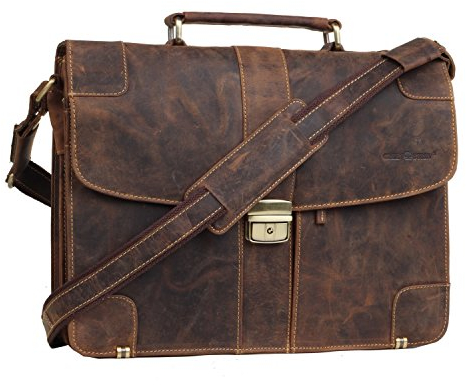 Greenburry Vintage Aktentasche braun