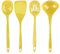 Reston Lloyd 81201 Calypso Basics 4pc Melamine Utensil Set, Lemon