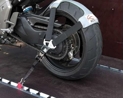 PW Acebikes Tyre Fix, Motorradsicherung, U-förmig, Metall, Spezielles Haltesystem, 2 Stück, 2.1 kg, Lackiert, Transportsicherung für Reifen