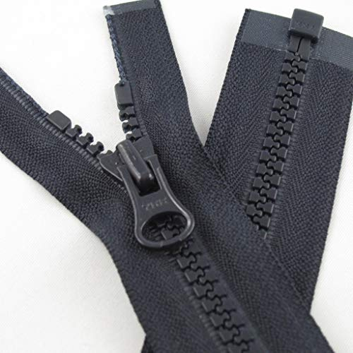 YKK Reißverschluss 53 cm Blauschwarz Kunststoffzähne teilbar