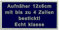 smartoutdoor Rechteckiger Aufnäher Rec1 für deinen Wunschtext - viele Farben und Größen (12x6cm) - personalisiert