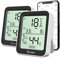 Govee Termometro Igrometro 2 Pezzi, Termoigrometro Interno Esterno Bluetooth Digitale con App, Ambiente Misuratore di Umidità e Temperatura e Dati Conservazioni per Casa Camera Serra Garage