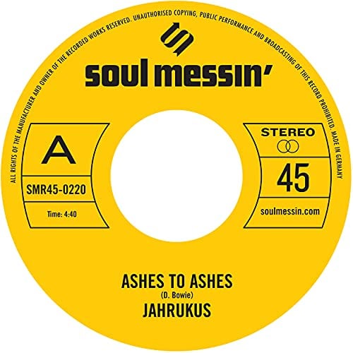 Ashes to Ashes b/w Island Girl