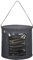 Moendergo Hut Aufbewahrungsbox mit Deckel, Reise Hut Organizer-Box, Hutboxen zur Aufbewahrung Faltbare Runde Faltbare Stabile Reise Hut Organizer Box Aufbewahrungstasche (48 x 43, TIEF GRAU)