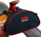 TrailMax Original Pommel Pocket Satteltasche für Western- und Ausdauersättel; Handy-Sattelhorntasche; Sattelhorn-Tasche für Pferde; Trail-Riding Handy-Knauftasche; rote Paspelierung
