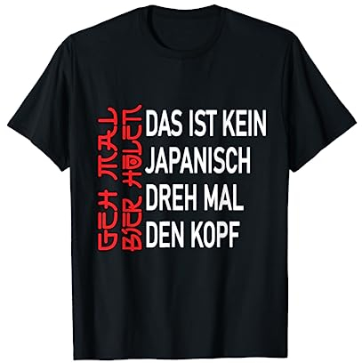 Bierliebhaber & Bier Geschenke für Männer Herren T-Shirt Schwarz Biertrinker Geh mal Bier holen T-Shirt Klein