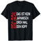 Bierliebhaber & Bier Geschenke für Männer Herren T-Shirt Schwarz Biertrinker Geh mal Bier holen T-Shirt Klein
