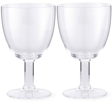 Spode Kit Kemp - Juego de 2 vasos de cristal de 499.0 g | Soda Lime Glass | Apto para lavavajillas, para té, vino, cerveza, jugo, cóctel, whisky | Fabuloso regalo | cena y fiesta