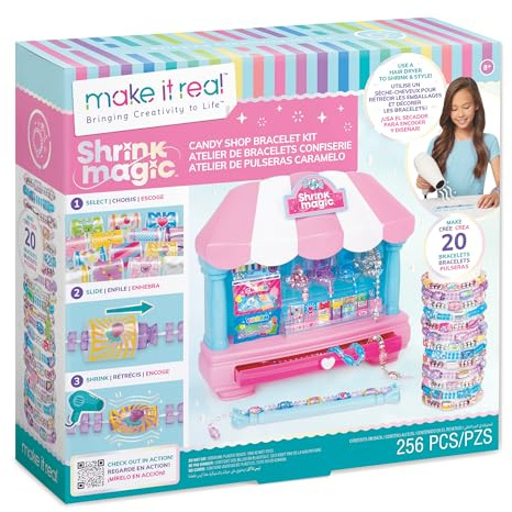 Make It Real Magische Süßigkeiten-Shop Set, Armband, kreative Spielzeug