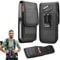 Handy Gürteltasche (XXL) Gürtel Tasche Handytasche Handyhalterung Halterung universal zB kompatibel für iPhone 15 14 13 12 11 FE Plus Ultra Mini Lite Pro Max Samsung S24 S23 S22 S21 A55 A54