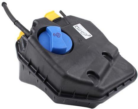 HouYeen Depósito de expansión de refrigerante con tapa para Au-di Q7 4L 2006-2015 Pors-Che Cayenne 9PA 2003-2010 V-W Touareg 7L 2002-2010