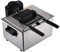 Freidora de 5 litros con Ventana de visualización Freidora Control de Temperatura Ajustable Cesta de Aceite extraíble y Mango de Seguridad Esmalte de Acero Inoxidable fácil de Limpiar 2000 W