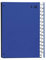 PAGNA Pultordner mit Taben mit Taben 1 - 31 blau