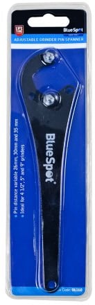 Blue Spot 3810 Angle Adjustable Grinder Pin Wrench Spanner