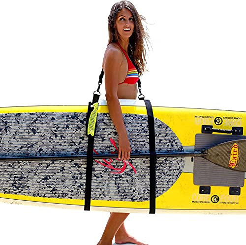 SUP-NOW Paddleboard Carrier SUP Carrying Strap to Carry Paddleboard Paddle Board Accessories for Women and Men