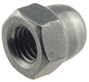 Sechskant-Hutmutter DIN 1587 6 Stahl blank mit Feingewinde M 16 x 1,5-25 Stück