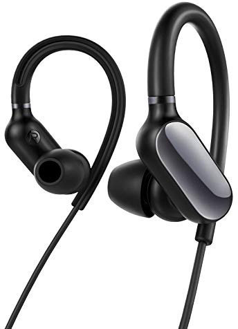 Xiaomi Mi Sports YDLYEJ01LM, Cuffie sportive con Bluetooth, Nero