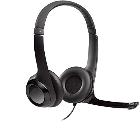 Logitech ClearChat Comfort/USB Headset H390 - Nero (Certificato ricondizionato)