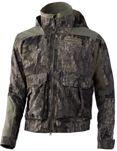 Nomad Herren 3L3 Wader Waterproof & Breathable Insulated Jacket Shell-Jacke, Realtree Timber Camouflage, Small
