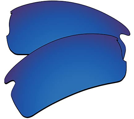 EZReplace Verres de rechange pour lunettes de soleil Oakley Flak 2.0 OO9295 (verres polarisés), bleu marine, Taille unique