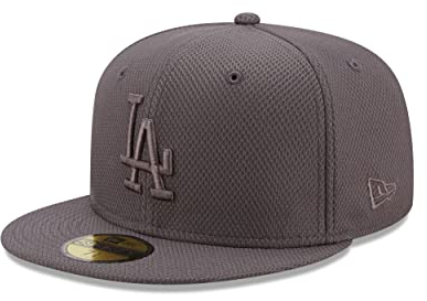 New Era Los Angeles Dodgers MLB Diamond Era Graphite 59Fifty Basecap - 7 1/8-57cm (M)