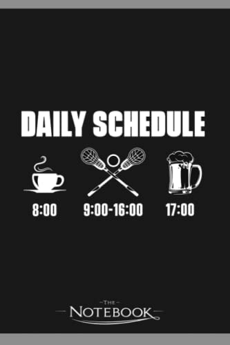 Lacrosse Goalie Goalkeeper Notebook: A Perfect For Taking Notes, Writing, Organizing, Lists, Journaling 6x9 120 pages