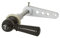 Milano Elizabeth Traditional Bathroom Toilet WC Cistern Flush Lever Ceramic Handle - Black