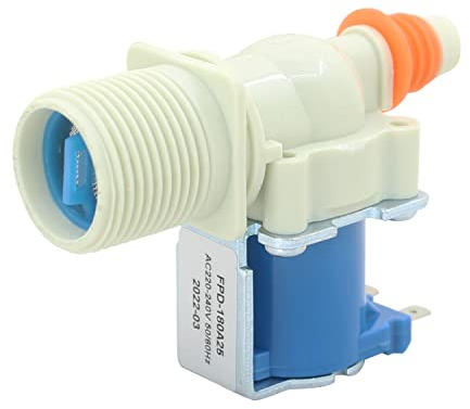 Electrovalvula lavadora 1 vías válvula solenoide lavadora válvula de entrada 220v lavavajillas electro valvula agua