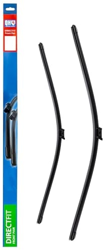 Quinton Hazell Front Window Wiper Blade Set | 26 inch & 16 Inches / 660 & 406 mm | U-Hook | Driver and Passenger Side Car Windscreen Wipers