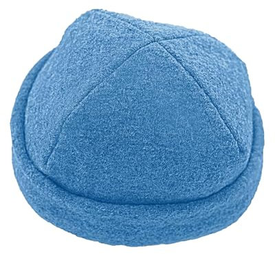 frihed.® Saunahut Himmelblau aus Wollwalk - 100% Schafschurwolle - Premium Sauna Accessoire für Männer und Frauen - Flexible Größe - Made in Lüneburg