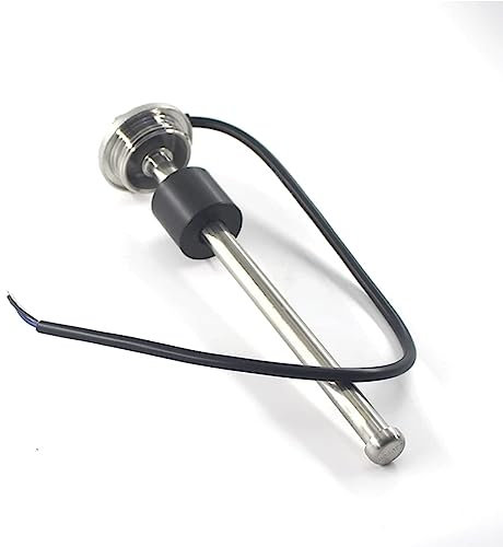 Sensor de Nivel de Agua de 0 a 190 ohmios, Aforador indicador del tanque depósito de nivel de combustible, gasolina o diesel para barco, camión, coche, RV, caravana, camper, sensor rosca, 400 mm