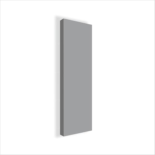 Stop Sound Pannelli fonoassorbenti Pannello acustico fonoassorbente-pannelli insonorizzanti alte prestazioni 180x50x5 Cm Migliora il riverbero del suono (grigio )