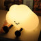 YISUN Cloud Night Light, Squishy Silicone Cute Night Lamp, Rechargeable Dimmable Portable Bedside Touch Lamp, Nursery Squishy Light for Breastfeeding Room