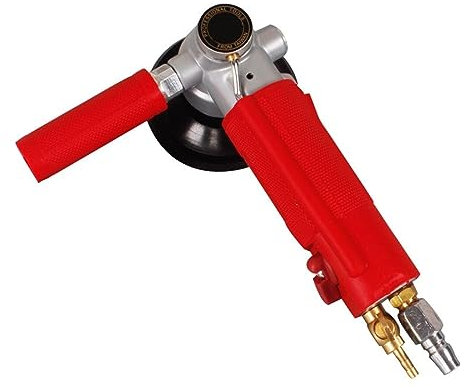 Handgeführte Nasspolierer, 4-Zoll-Pneumatik-Poliermaschine, Winkelschleifer, Luftschleifer, Wasser-Nassschleifer, Wassereinspritz-Wasserschleifer Detailpolitur