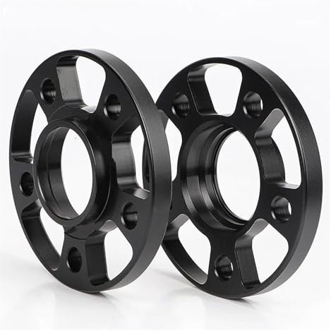 Spurverbreiterung Für VW Für Golf Für Jetta Für Polo Für Passat Für Tiguan 2 Stück 15/20mm 7075 Aluminium Geschmiedete Spurverbreiterungen Adapter Autos Spurverbreiterungen(20mm No bolts)