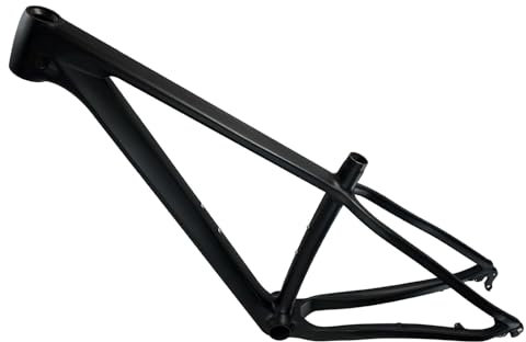 BSFHQS 27.5er 29er Mountainbike Hartschwanz Rahmen 15 17 19Zoll Carbon Fibre Scheibenbremsrahmen Schnellspanner 135mm QR XC-Cyclocross Fahrradträger BB92*41mm(27.5 * 19)