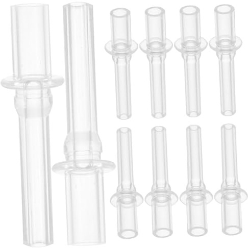 Beccucci 10 in per Borraccia Pezzi Silicone Cannuccia Bambini | Ricambio per Bere, Leggeri e Facili da Portare, Uso Prolungato senza Deformarsi o Rompersi