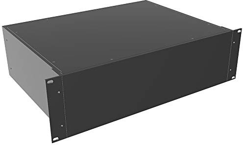 Hammond Electronics Rm3u1913sbk Aluminium Aluminium Bracket Series L x W x H 330 x 421 x 133 mm Black