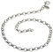 Fußkette Silber (Erbskette) - 4mm Breite - Länge 26cm - echt 925 Silber